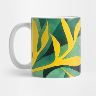 Beautiful colorful leaves design Mug